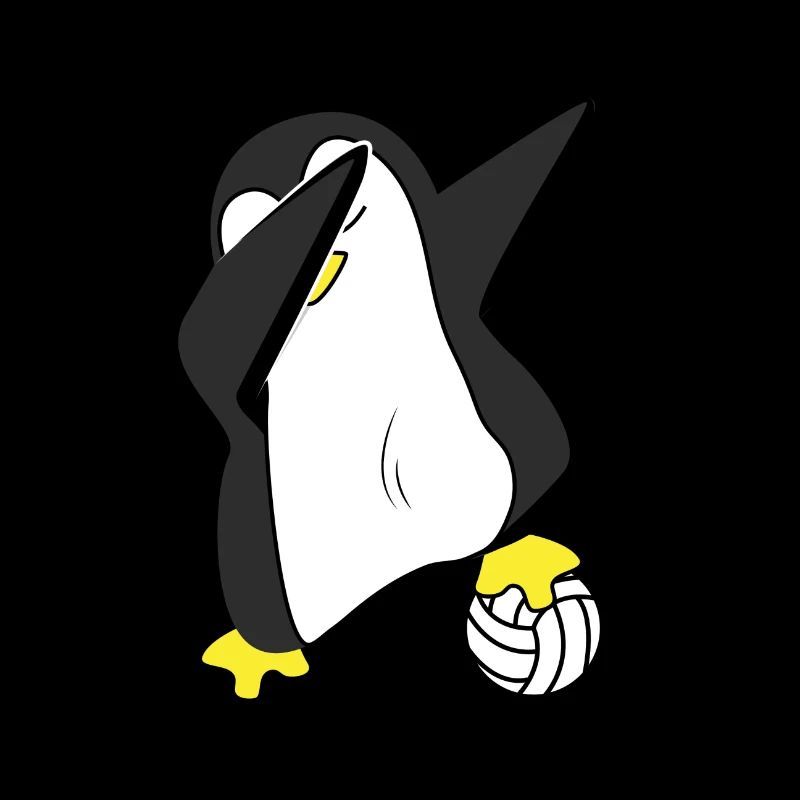 Volleyball penguin dapping
