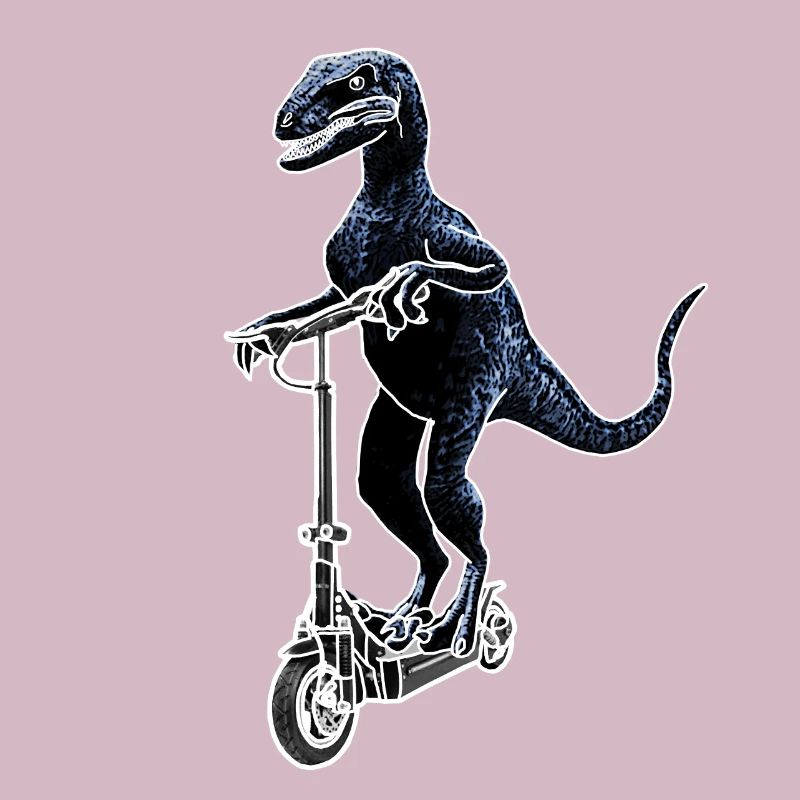 Scooter électrique E-Roller Dino Raptor Idée cadeau