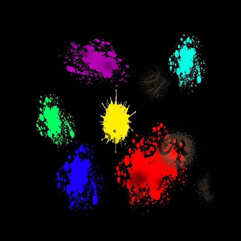 Möge der Klecks mit Dir sein für hell