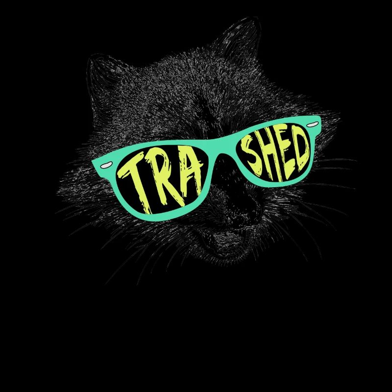 Trashed Raccoon