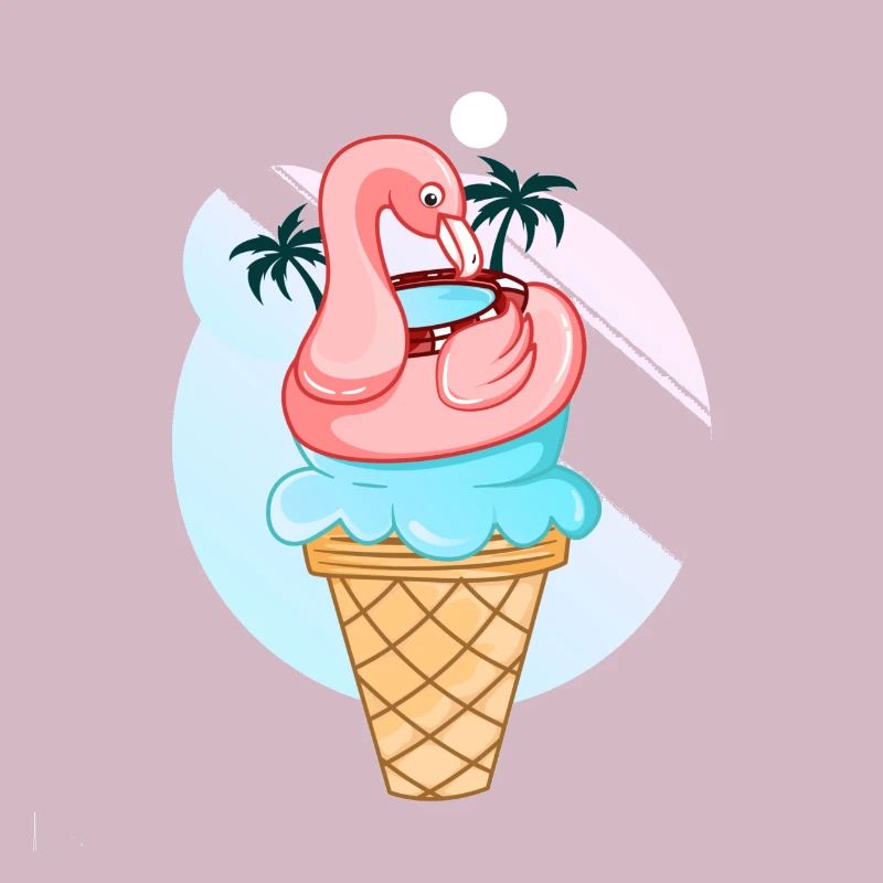 Flamingo Eis