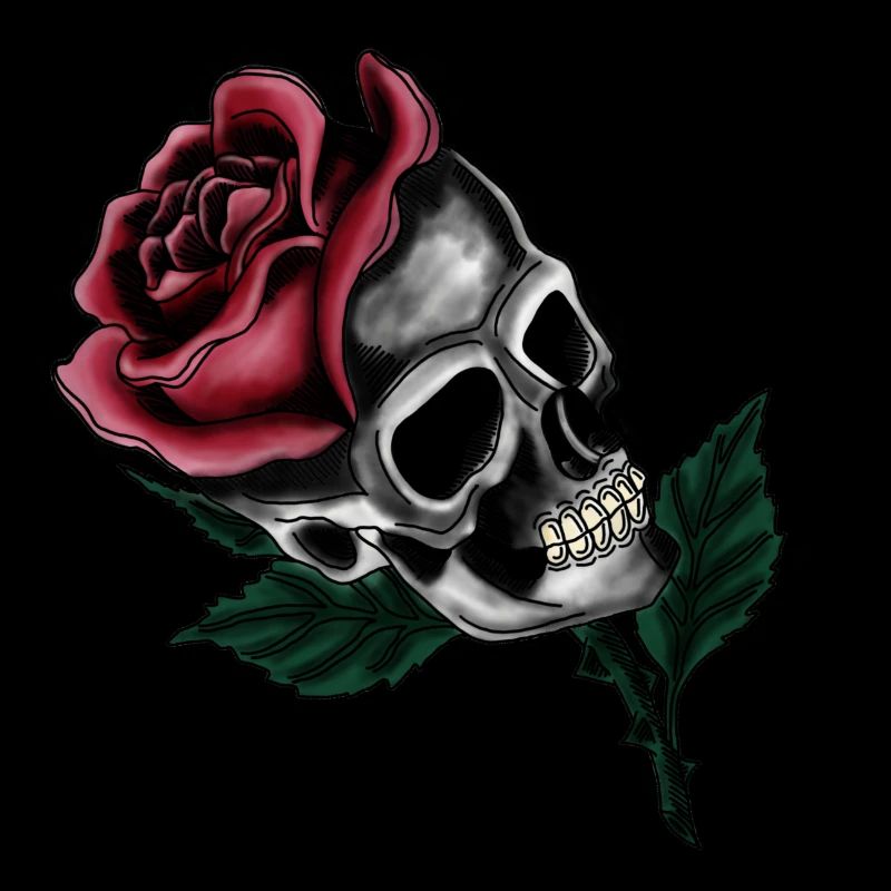 Rosa Schädel // Rosa Schädel