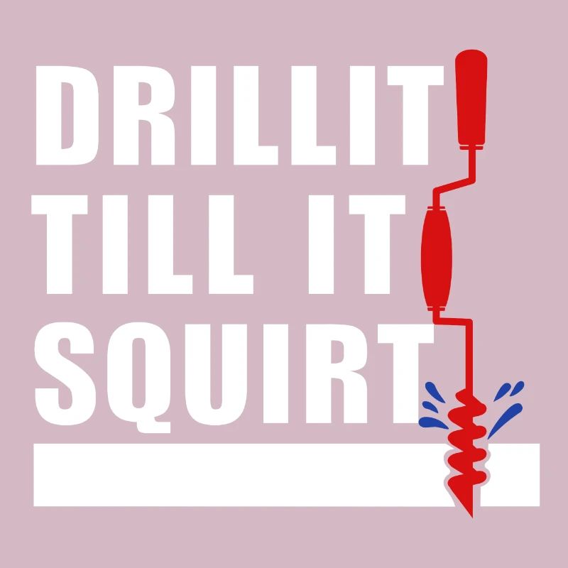 Drill it until it squirts screws screw