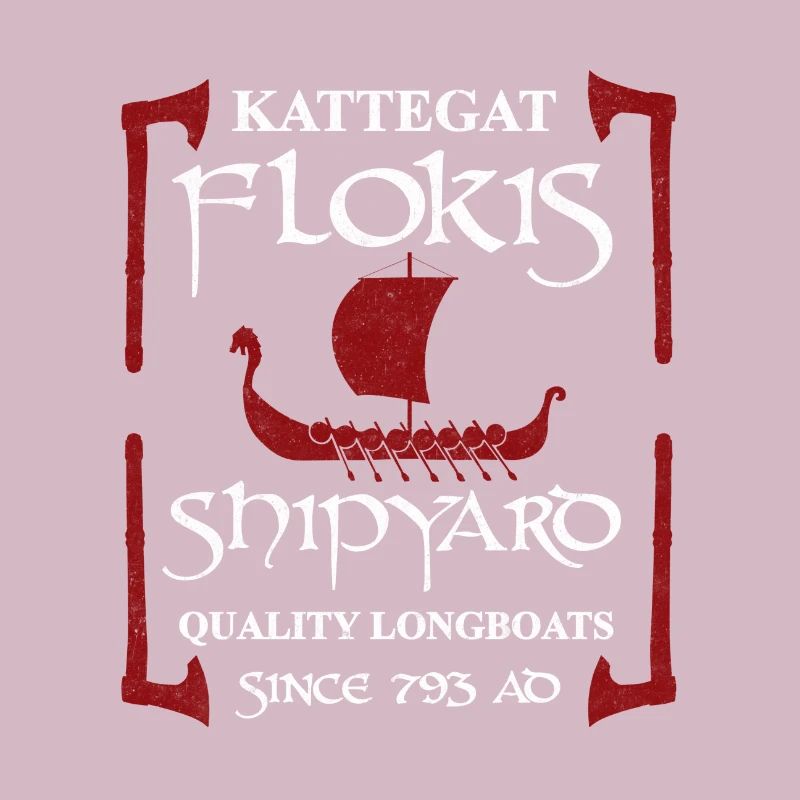 Floki aus Kettegat Schiffsbauer Wikinger Vikings