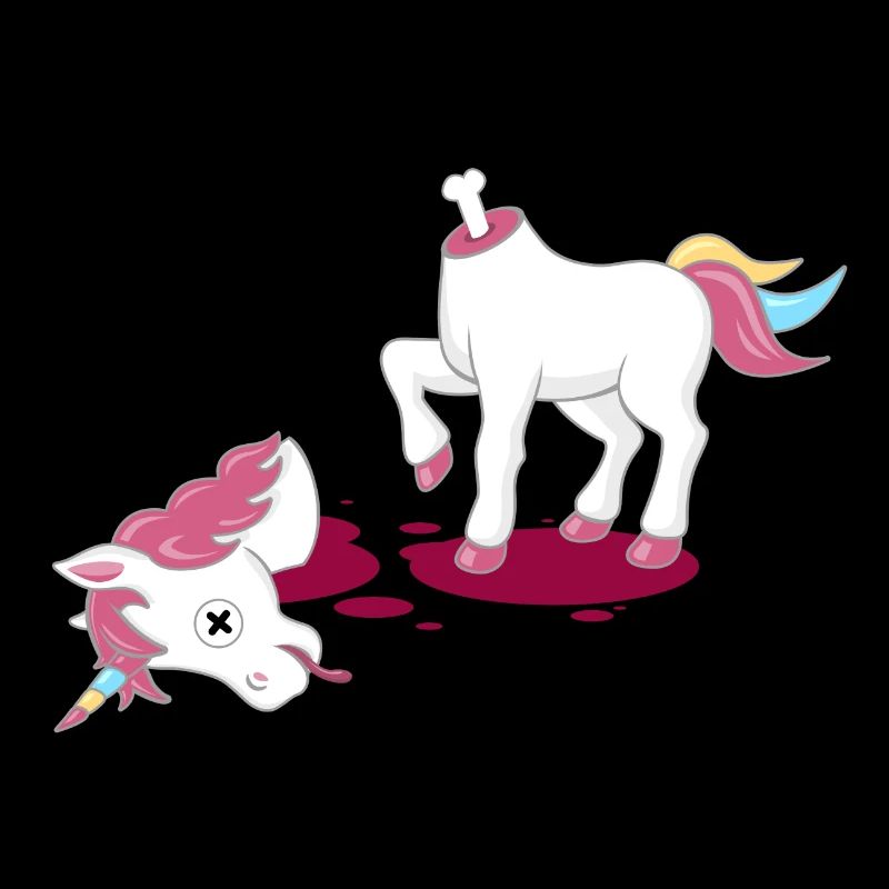 Mort de la Licorne Killer Sarcasm Irony Anti Trend