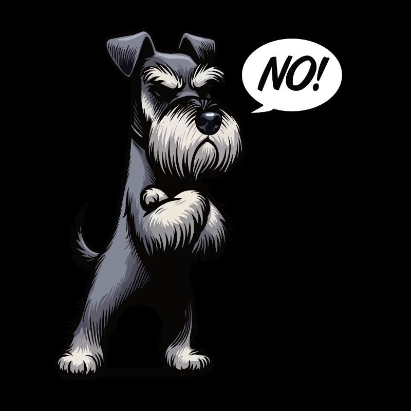 Pas de Schnauzer Schnauzer géant Propriétaire de Schnauzer