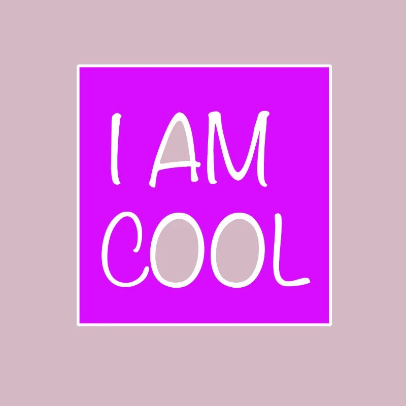 Ich bin cool Mann Männer witz