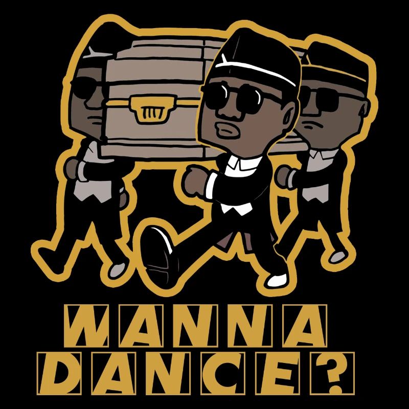Coffin Dancer Meme want to Dance Coffin