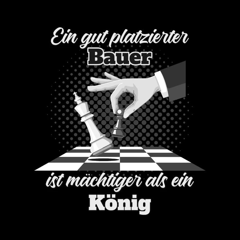 Ein gut plazierter Bauer | Schachspieler