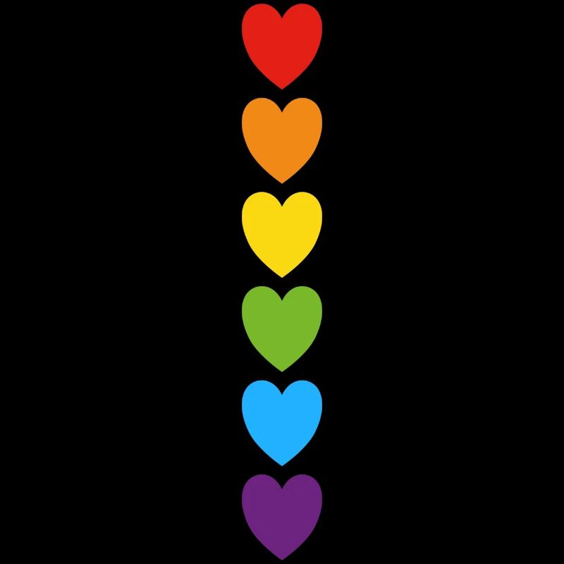 Pride Regenbogenherzen