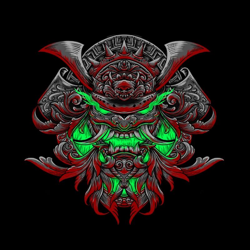 Samurai neon