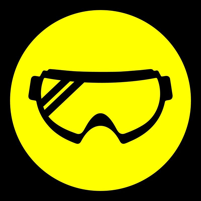 Ski goggles icon
