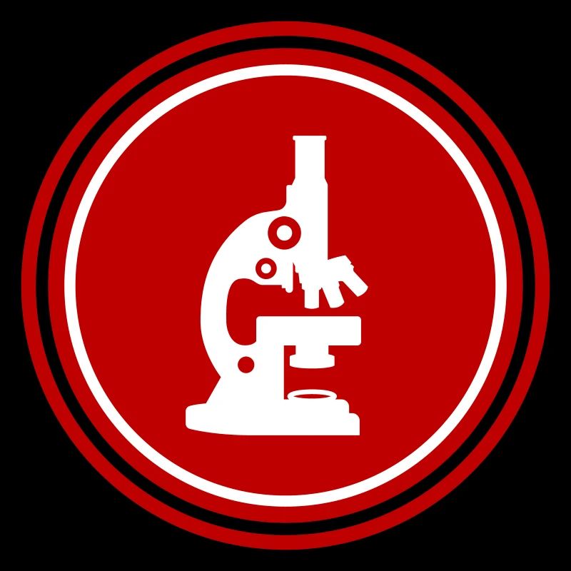 Icône d’icône de microscope