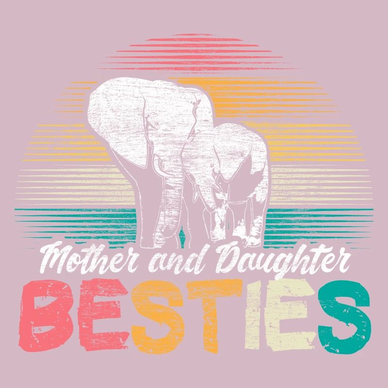 Mutter Tochter Beste Freunde