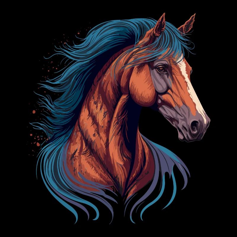 Dessin de chevaux