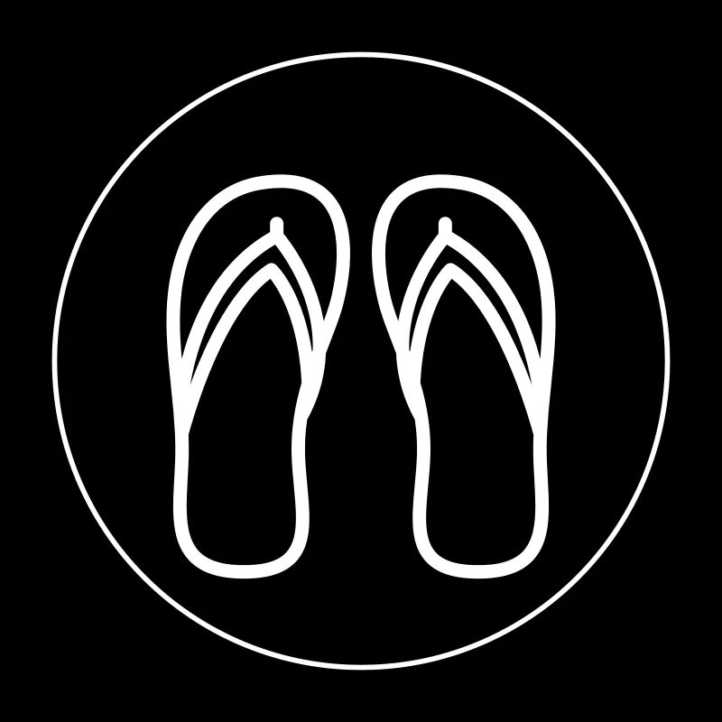 Flip-flops icon