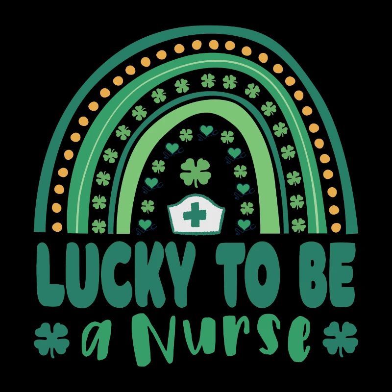 Glück eine Krankenschwester zu sein