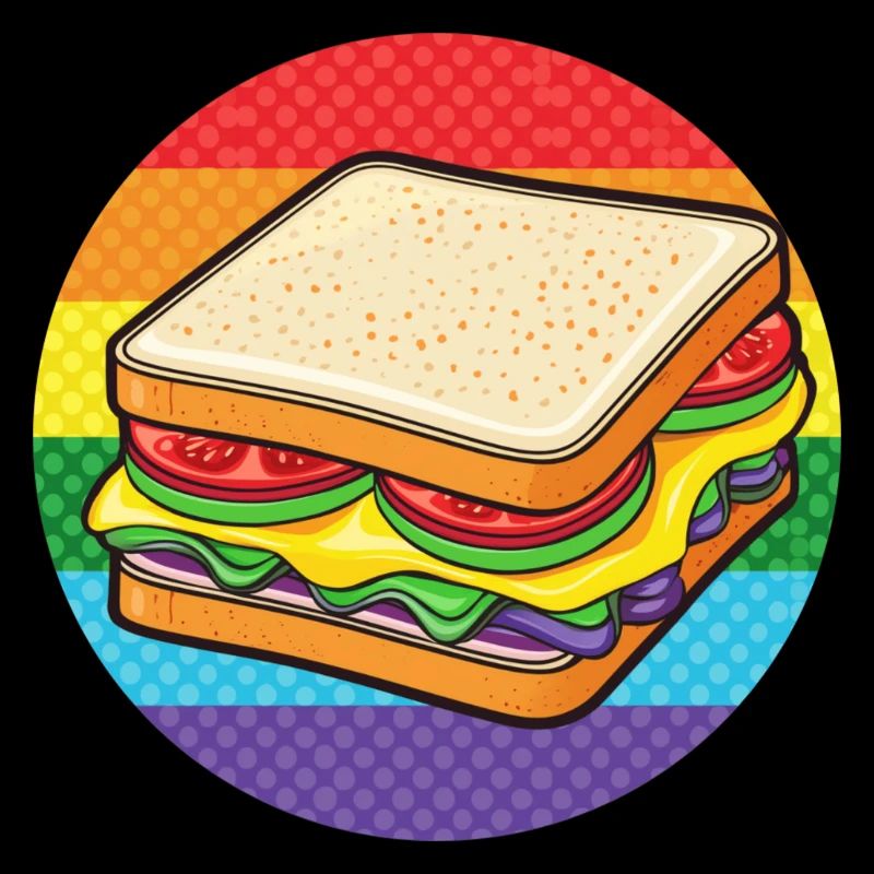 LGBTQ Sandwich