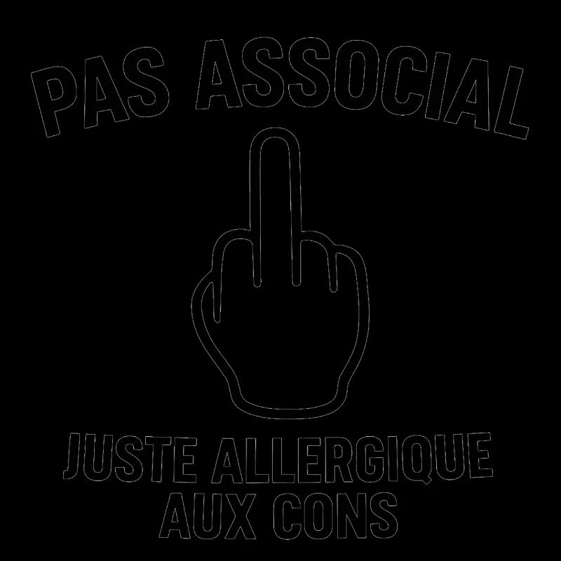 Nicht asozial, nur allergisch gegen Idioten