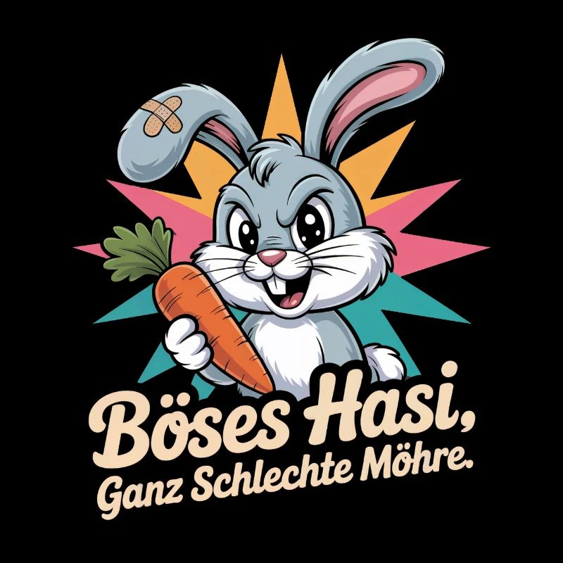 Böses Hasi – Schlechte Möhre! Frecher Hase Bunny