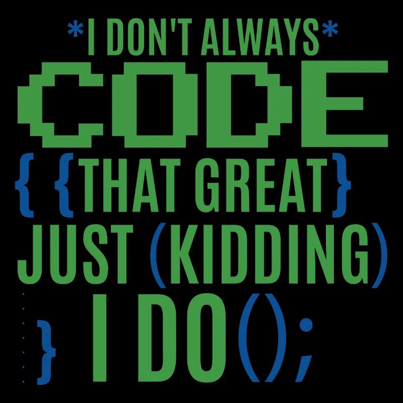 Funny Coder Programmer IT