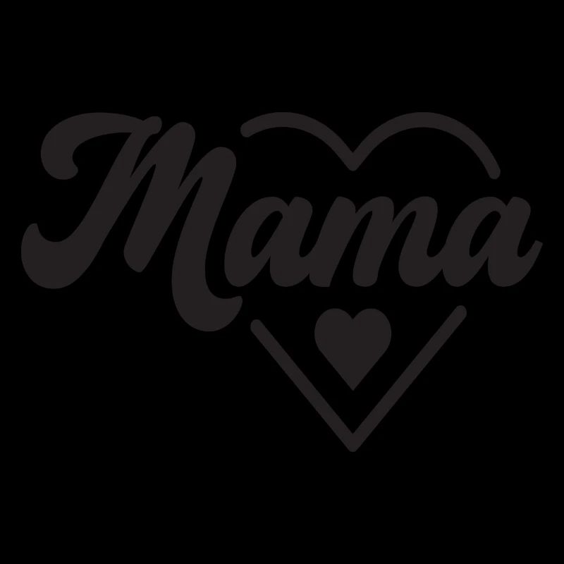 Mama Motiv | Muttertags- oder Geburtstagsgeschenk