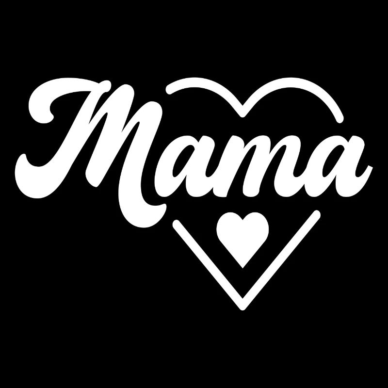 Mama Motiv | Muttertags- oder Geburtstagsgeschenk