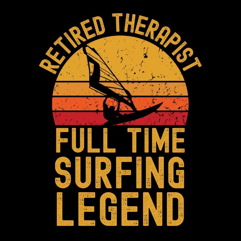 Retired therapist windsurfing legend