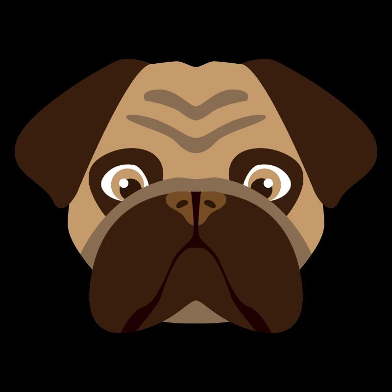 Hund Mops