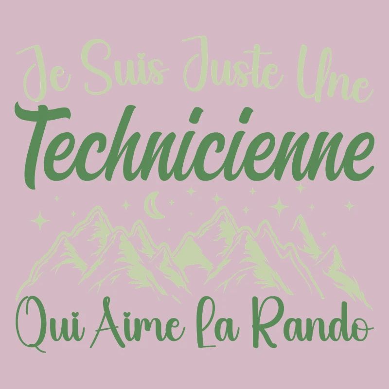 Technicienne aventurier passionnée de Randonnée