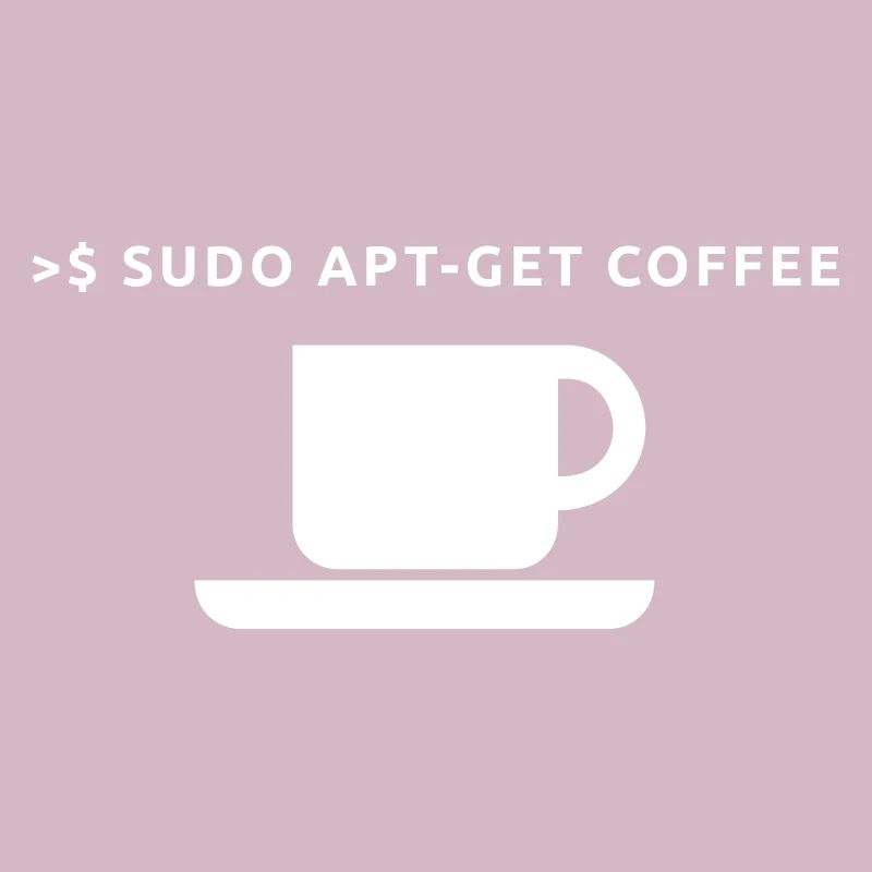 Lustiges Linux Kaffee Admin Shirt Pinguin Coder