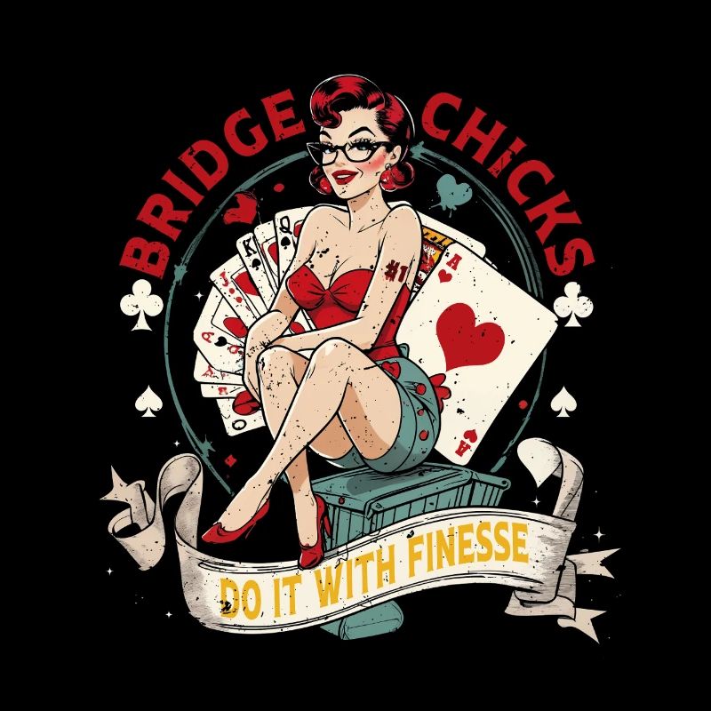 Bridge Player Bridge Chicks Do It With Finesse