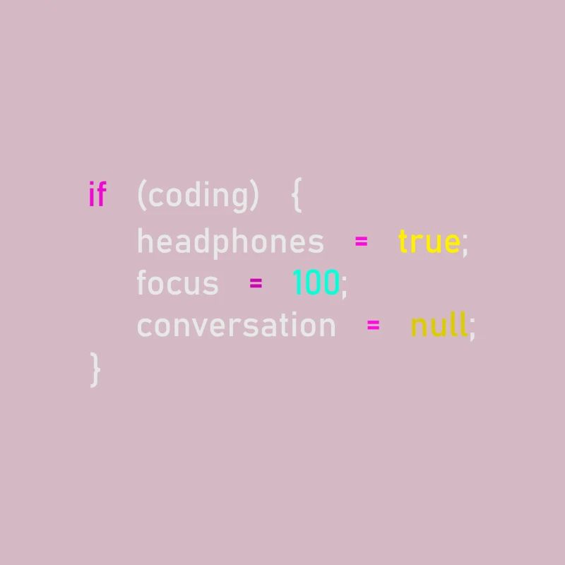 Programming Focus Headphone Tunnel