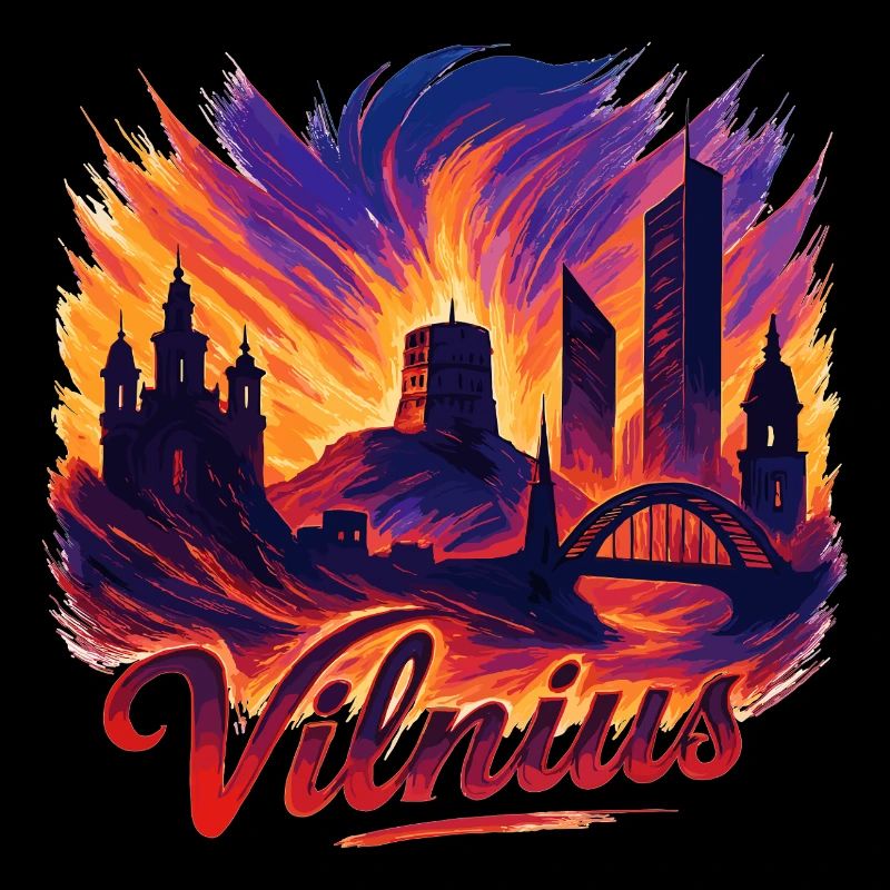 Vilnius Capitale Lituania Baltico Dono