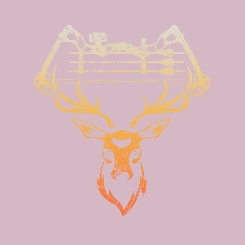 Bogenjagd Pfeil & Bogen Hirsch Jäger Hirsch Jagd