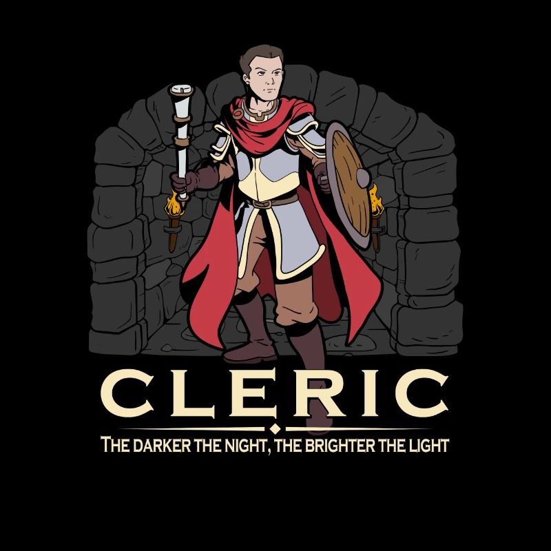 D20 Rollenspiel Charakter - Kleriker