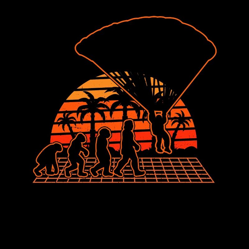 Parachutiste Evolution Sunset Parachute
