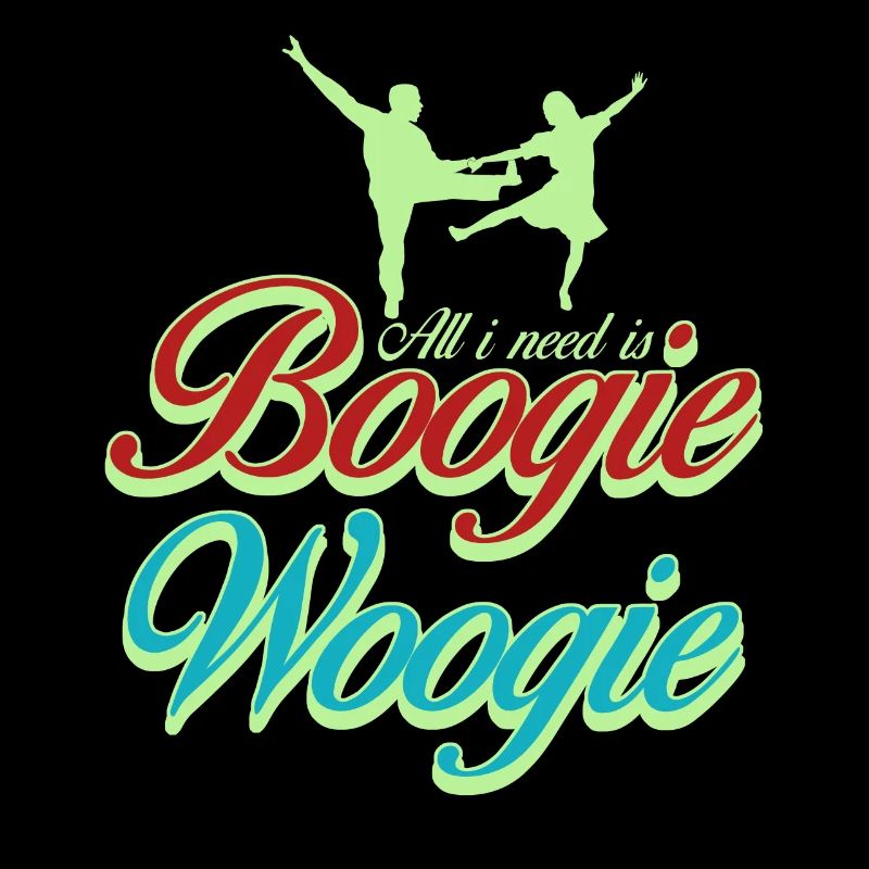 Boogie Woogie Danseur Boogie-Woogie