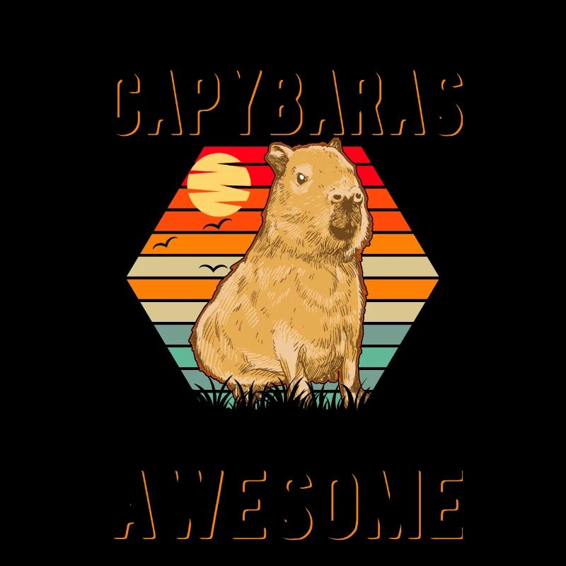 Parce que les Capybaras sont impressionnants