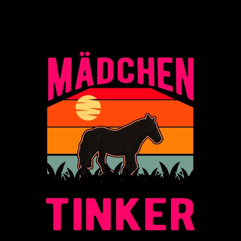 Irish Tinker Pferd Mädchen Tinkerpferd