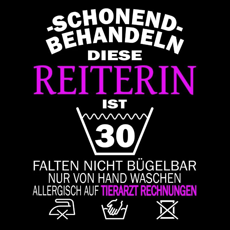 Reiterin & Pferd - 30. Geburtstag