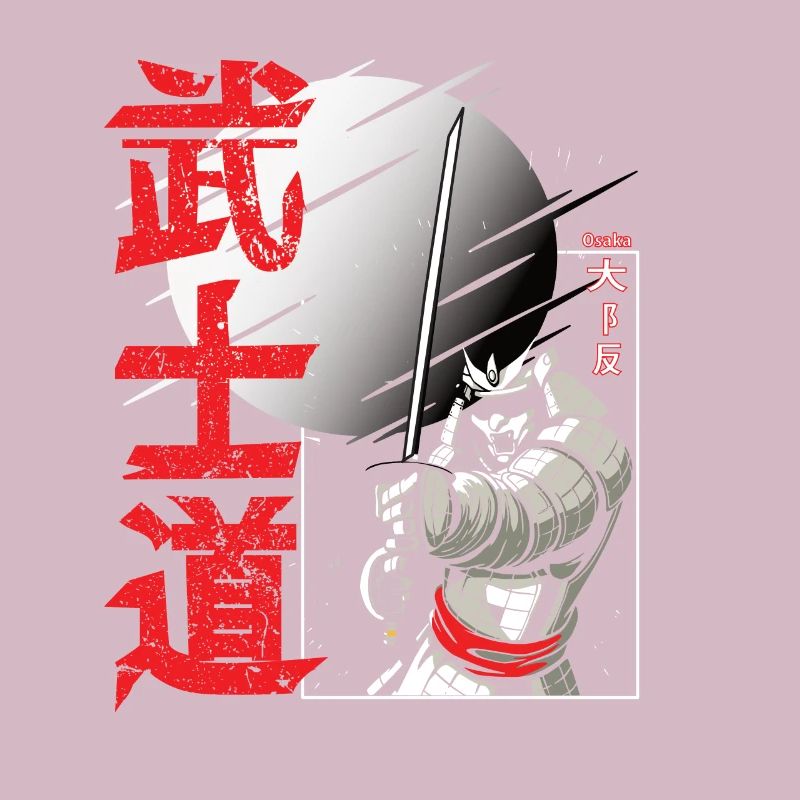 Samurai Artwork Anime Comic Stil Japan Osaka