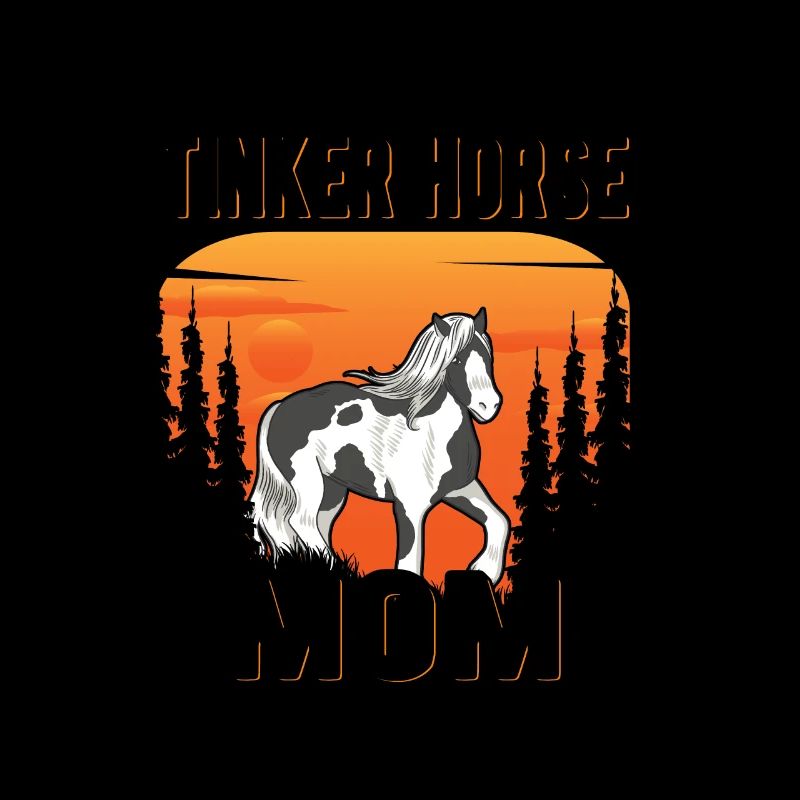 Best Tinker Horse Mom Ever Irish Tinker
