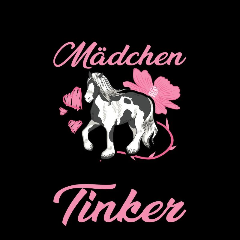 Irish Tinker Pferd Mädchen Tinker