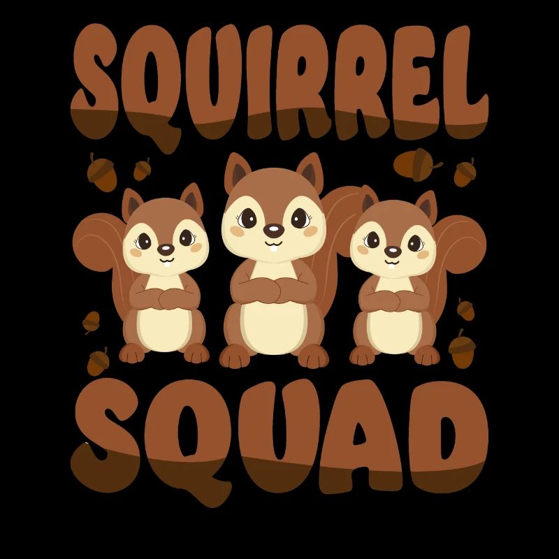 Squirrel Acorn Squirrel Squad