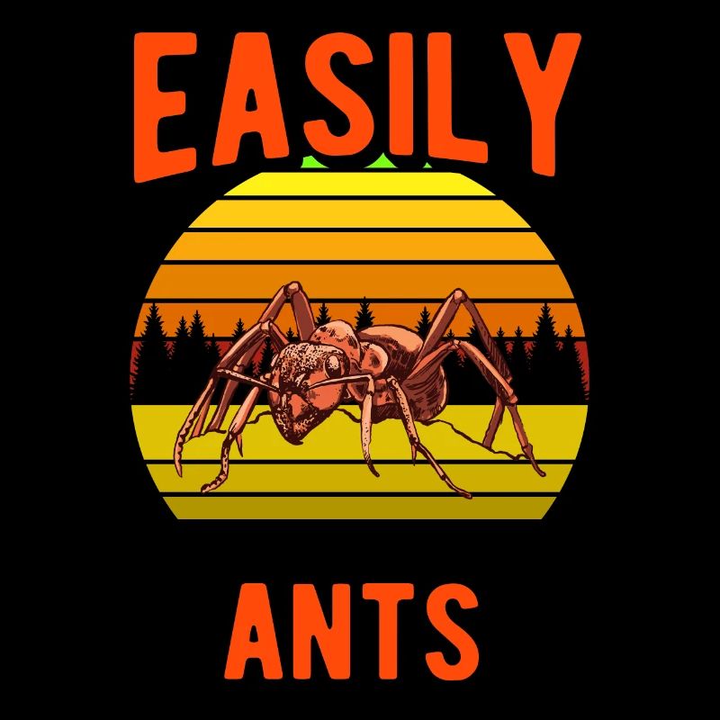 Facilement distrait par les fourmis fourmis fourmis