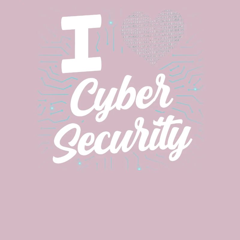 Ich Liebe Cybersecurity Hack IT Sicherheit Hacker