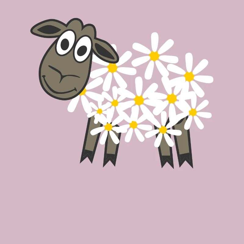 Schäfchen Gänseblümchen Schaf Schafe