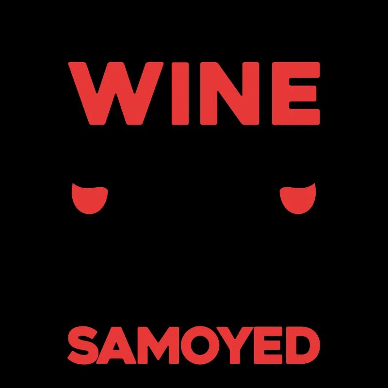 Samoyèdes et vin