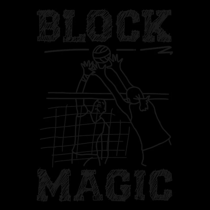 Volleyball Player Team Block Magic